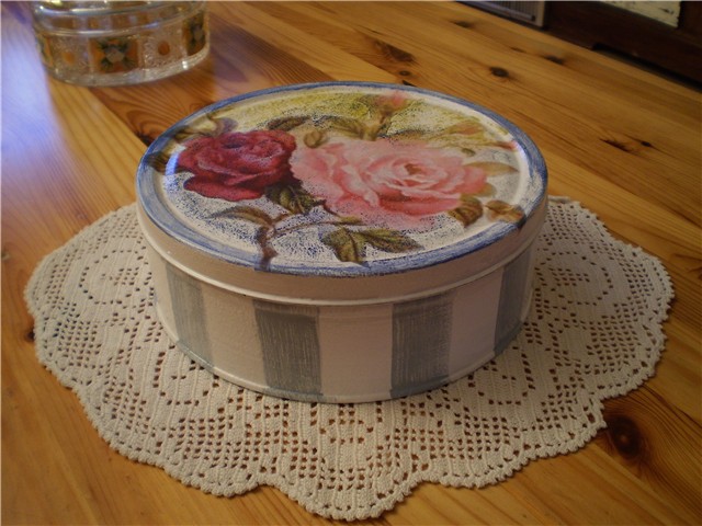 decoupage kutija